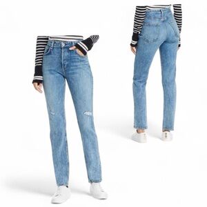 Rag & Bone Rosa High-Rise Boyfriend Jeans – North Star Wash size 26